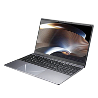 Laptop Bisnis 15.6 Inci Intel N5095 Quad Core 16GB RAM DDR4 256GB SSD Akses Sidik Jari Windows 11 Performa Tinggi Bekas AS