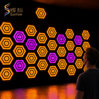 Mur de jeu interactif commercial de frappe au ballon pour les parcs de sport intérieurs et le divertissement