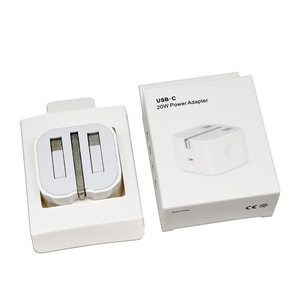 PD 20W <b>UK</b> standard fast charging <b>adapter</b> compatible with iPhone 15-11 Pro three-prong folding charger - Product Image 4