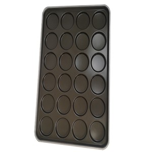 Nonstick <strong>Hamburger</strong> Pans Round <strong>Baking</strong> Tray Nonstick Buns Pans for <strong>Hamburger</strong> Buns - Product Image 3