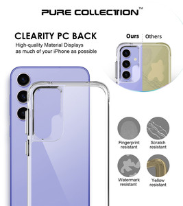 <span class=keywords><strong>Coque</strong></span> de téléphone <span class=keywords><strong>transparente</strong></span> hybride rigide pour Samsung Galaxy S23 FE S25Edge S24Ultra S26 Plus S22 <span class=keywords><strong>S21</strong></span>, <span class=keywords><strong>coque</strong></span> <span class=keywords><strong>transparente</strong></span> antichoc - Product Image 5