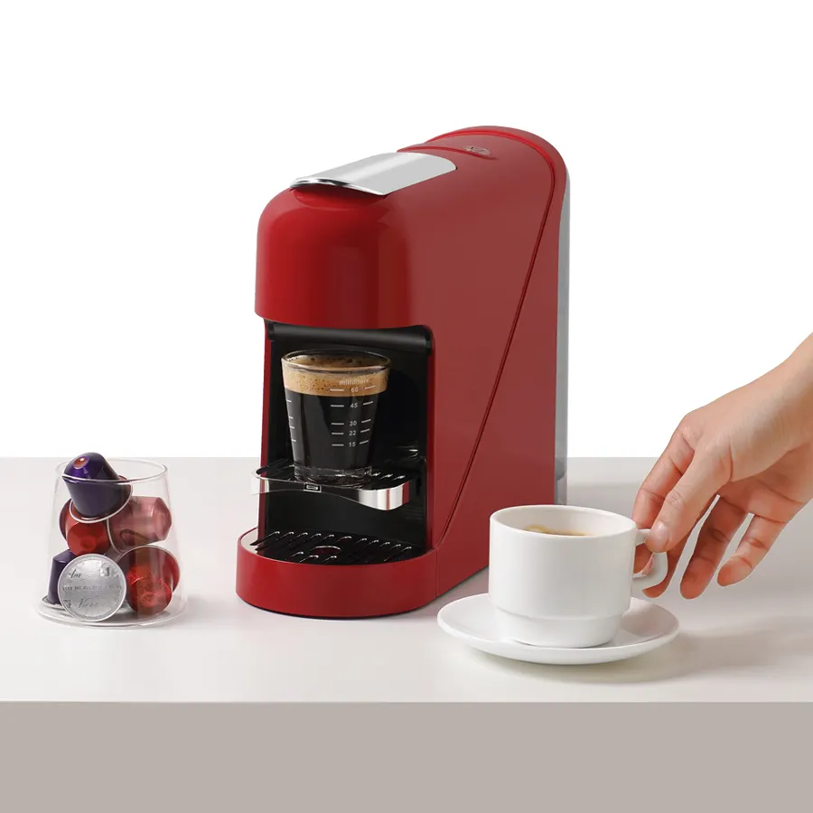 Toptan özel Logo kapsül kahve makinesi Espresso makinesi