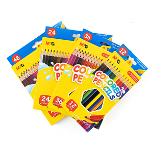 M & G Kinh Tế 12 Gói Bút Chì Màu Nghệ Sĩ Trường Học Sinh Cung Cấp BÚT CHÌ GỖ Đặt Hộp Bút Chì Màu Cho Trẻ Em - Product Image 2