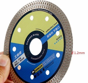 TGS Fliesenschneideblatt für Schieferplatten, Vollporzellan- und Keramikfliesen, Spezielles Winkelschleifer-Sägeblatt, Ultradünnes Trockenschnitt-Blatt - Product Image 6