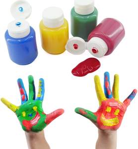 Set di Pittura a Dita Personalizzato 12 in 1, Non Tossico, Lavabile, Kit Fai-da-Te, <span class=keywords><strong>Tempera</strong></span> Acrilica per Bambini - Product Image 1