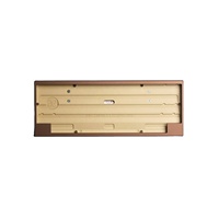 Clavier mécanique personnalisé en laiton et alliage d'aluminium, usinage CNC, polissage, base multicolore pour usinage et 3D