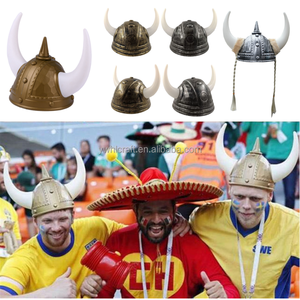 Casco Vikingo HLC Hot Silver Gold con Cuernos, para Cosplay, Medieval, Romano, Gladiador, Sombrero para Fiestas, Decoración para Fiestas - Product Image 6