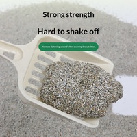 Litière pour chat en granulés minéraux à base de sodium, faible teneur en poussière, gris, 5kg 10kg, absorbante, agglomération forte, faible dispersion, vente en gros