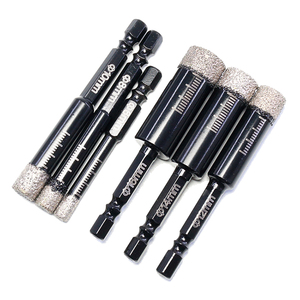 5Pcs Tráng Khoan <span class=keywords><strong>Bits</strong></span> Hex Shank Nhanh Chóng Phù Hợp Với Khô Brazed Khoan Bit Set Gốm Thủy Tinh Đá Cẩm Thạch Lỗ Saw Kit - Product Image 6