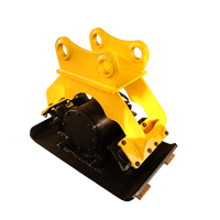 Compacteur vibrant haute fréquence pour roulements de moteur, remblais de sol et gravier, certifié CE ISO9001, pour excavatrices 2-40t, marque BUOCHUANGH 1