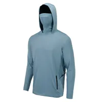 Long Sleeve Performance Fishing Shirts with Hoodies for Men