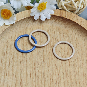 Most Popular Bra O Shape Ring <b>Hook</b> for Strap <b>Nylon</b> Coated High-quality Lingerie Customized Color Closure for Bra Sustainable - Product Image 2