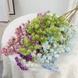 Fleurs artificielles en soie mélangées, décorations de mariage pour photographie en extérieur et décoration intérieure - Product Image 4