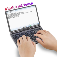 Ordinateur portable mini convertible Yoga 8 pouces, écran tactile, Wi-Fi 6, DDR5, capacité maximale 1 To, pour les professionnels