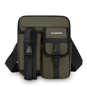 Custom Logo High Quality Nylon Zipper Anti-theft Crossbody Sling Fanny Pack Men Shoulder <b>Bags</b> Fashion Outdoor Large Capacity - Product Image 2
