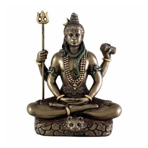 Cuộc Sống Kích Thước Ấn Độ Brass Kim Loại Ấn Độ Hindu Thiên Chúa Chúa Shiva Bức Tượng Tôn Giáo Ấn Độ Thiên Chúa Điêu Khắc - Product Image 3