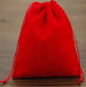 Sac d'emballage pour bijoux <span class=keywords><strong>en</strong></span> velours, emballage <span class=keywords><strong>cadeau</strong></span>, sac à bijoux haut de gamme, de haute qualité, fabrication professionnelle, vente <span class=keywords><strong>en</strong></span> gros personnalisée - Product Image 3