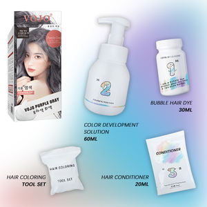 VOJO Venta al por mayor de burbujas coreanas Color de <span class=keywords><strong>cabello</strong></span> sin amoníaco Kit de <span class=keywords><strong>tinte</strong></span> de <span class=keywords><strong>cabello</strong></span> de burbujas Moda Color de <span class=keywords><strong>cabello</strong></span> Espuma Grado de salón - Product Image 5