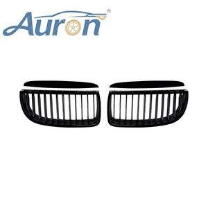 Calandre avant ABS, calandre à double ou simple lamelles pour BMW Série 3 E90 2005-2008, calandre avant pour voiture pré-LCI - Product Image 1