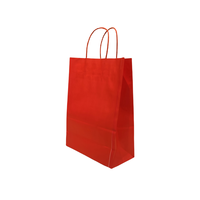 Sacs d'emballage en papier kraft kaki faits à la main automatique pour restaurant Sac à emporter personnalisé pour aliments