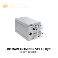 Tout nouveau BITMAIN ANTMINER S19 XP Hyd 257T SHA-256 refroidissement hydraulique Bitcoin Machine minière haute efficacité ASICMiner pour la ferme