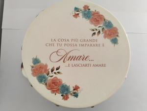 Tamburello di pelle di capra con teste di tamburo in pelle di pecora - Product Image 6