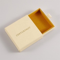 Boîte à bijoux coulissante élégante avec logo, boîte à collier en carton de haute qualité, boîte d'emballage pour bijoux avec logo
