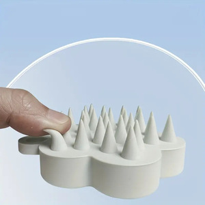 Pieghevole Pet Cane Gatto rimozione peli di mattina spazzola con cavo in Silicone detergente <span class=keywords><strong>per</strong></span> divano mobili interni <span class=keywords><strong>per</strong></span> uso bagno - Product Image 3