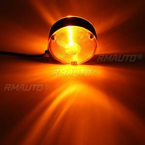 Luz Lateral de Espejo para Camión, Remolque, Camioneta, Color Ámbar/Naranja, 24V, para RV, Caravana - Product Image 3