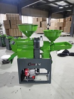Moulin à riz haute pureté à combinaison multifonctionnelle avec broyeur, moulin à riz fin pour usage domestique