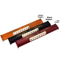 Règle de Mahjong de luxe pliable de 18 pouces en acrylique magnétique, d'origine durable, au design élégant pour le divertissement