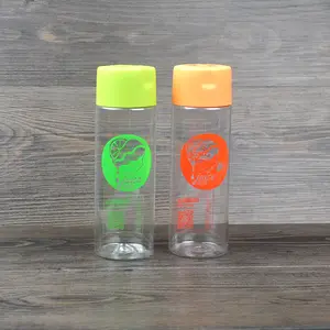 Cheap Plastic Bottles Fashion Design Cheap 300ml PET Empty Plastic Liquid Water Drinking Bottles Juice Beverage Bottle Milk Tea Bottle