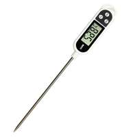 Termometer daging Digital LCD TP300, pengukur suhu Sensor suhu minyak air pemindai BBQ dapur untuk memasak makanan elektronik