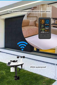 무선 친환경 플라스틱 기상 관측소 습도계 온도계 백라이트 모니터 디지털 일기 예보 알람 - Product Image 6