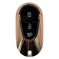 Coque de clé de voiture intelligente de haute qualité à 3 boutons pour Mercedes Benz