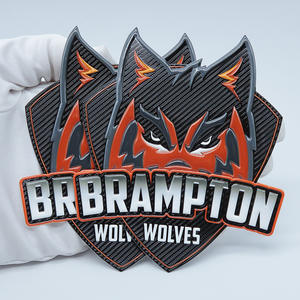 カスタムTPUデジタル熱伝達印刷アニマルウルバッジパッチ衣料品アクセサリー用 - Product Image 2