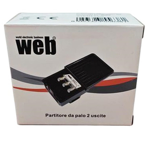Répartiteur à 2 sorties pour distribution de signal TV satellite, connecteur coaxial - Product Image 5