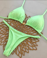 Fabricants de maillots de bain personnalisés en gros 2026 – Ensemble micro mini bikini brésilien, maillots de bain et tenues de plage pour femmes, mini bikinis string