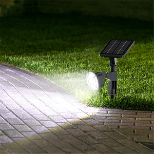 2024 New 36 Leds Solar Garden Ground Waterproof Lights Hight Bright Spot Tree Lights for Outdoor Wall Path Solar Spot Lights