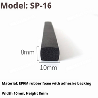 Bande d'étanchéité en mousse EPDM autocollante sur mesure, anti-collision, étanche, résistante à la corrosion et aux insectes pour armoire électrique