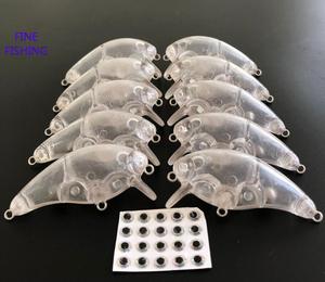 Señuelo <span class=keywords><strong>de</strong></span> Pesca sin Pintar, Crankbait <span class=keywords><strong>de</strong></span> 60mm y 8.4g, Cuerpo <span class=keywords><strong>de</strong></span> Señuelo 35 # - Product Image 1