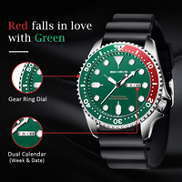 Montre à quartz pour homme BEN NEVI, calendrier lumineux populaire, BN3017G, montre de sport pour homme, montre étanche