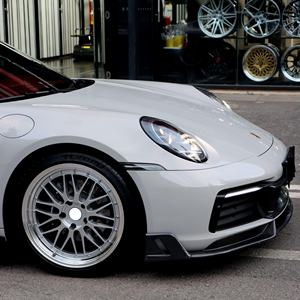 ล้อฟอร์จ 2 ชิ้นสั่งทำพิเศษ สีทองเงิน รุ่น Reissue BBS LM ขนาด 18 19 20 21 นิ้ว สำหรับรถยนต์ <span class=keywords><strong>Porsche</strong></span> 991 992 911 <span class=keywords><strong>987</strong></span> 981 982 718 - Product Image 2