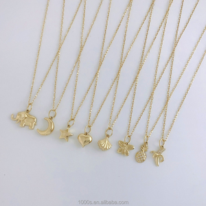 New arrivals <span class=keywords><strong>14k</strong></span> Rắn vàng quyến rũ khóa <span class=keywords><strong>Key</strong></span> Clover bướm Hình dạng mặt dây chuyền tùy chỉnh Rắn vàng đồ trang sức mỹ Quà Tặng - Product Image 6