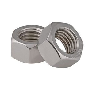 Carbon Steel Hex Nuts M2 To M24 Plain Finish High Strength <b>Fasteners</b> DIN934 - Product Image 1