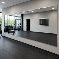 Miroir de sécurité intégral personnalisable, réglable et best-seller pour la maison, la salle de sport, le club de fitness, le yoga, la danse et les applications scolaires