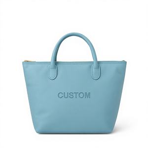 Sac à bandoulière pour femme en cuir véritable imperméable de haute qualité avec logo OEM personnalisé, fermeture éclair, doublure en polyester, sangle unique - Product Image 1