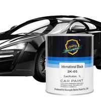 Peinture automobile en résine acrylique 2K - Noir brillant à haute teneur en solides, pulvérisation, revêtement industriel automobile