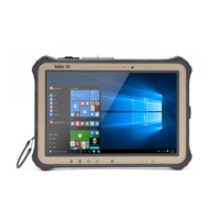 IP65 10,1 ''Intel N2930 Win7/10 Linux Industrial Rugged Tablet GPS/RFID/NFC/QR Code Scanning DB9 RJ45 TF SIM MIC en 12V DC Entrada