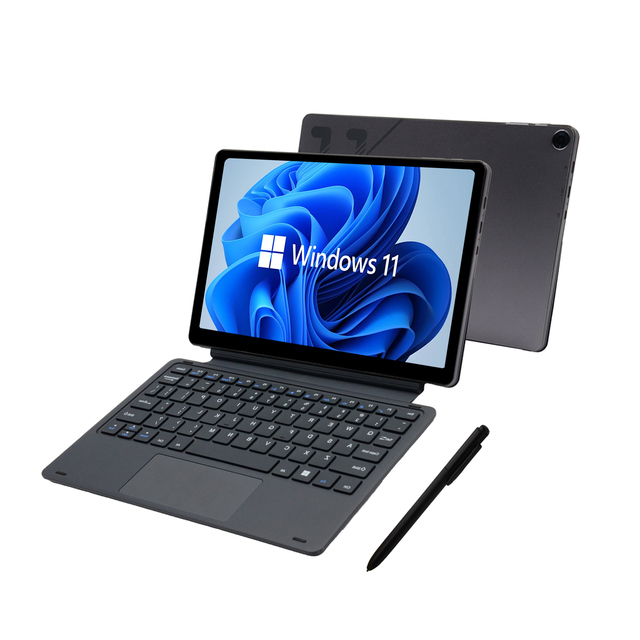 Windows 11 Tablet 10.95" 1920x1200 FHD Screen Quad Core 12GB RAM 256GB ROM Waterproof Drop Resistant Tablet PC USB-C Business